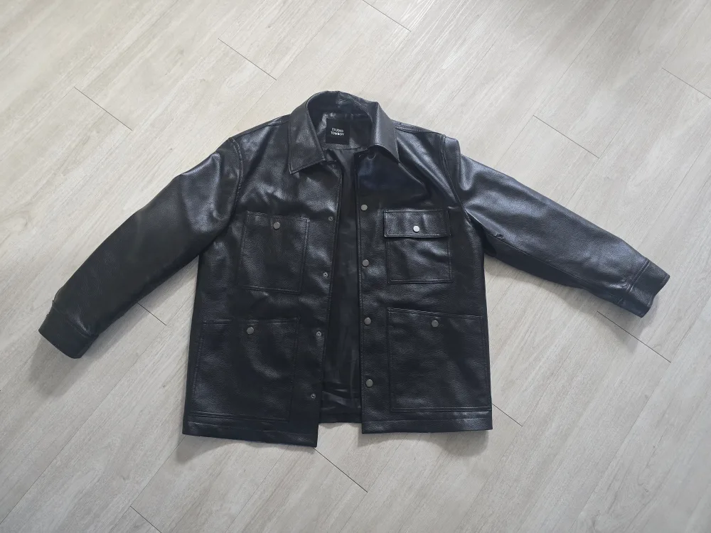 스튜디오 톰보이 가죽자켓 중고 판매