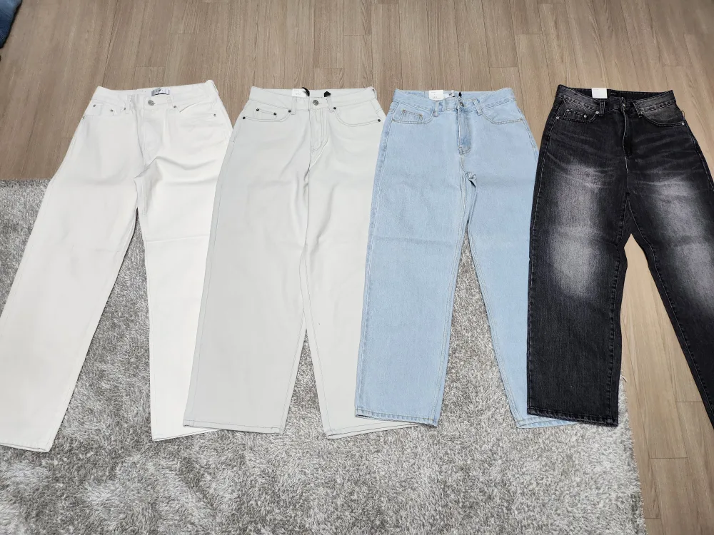 남성 세미와이드 청바지 28 새상품