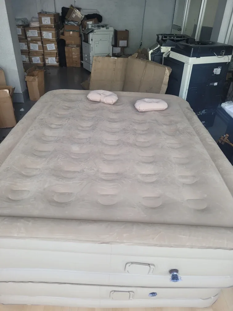 자충 캠핑에어매트 패브릭 중고 판매합니다