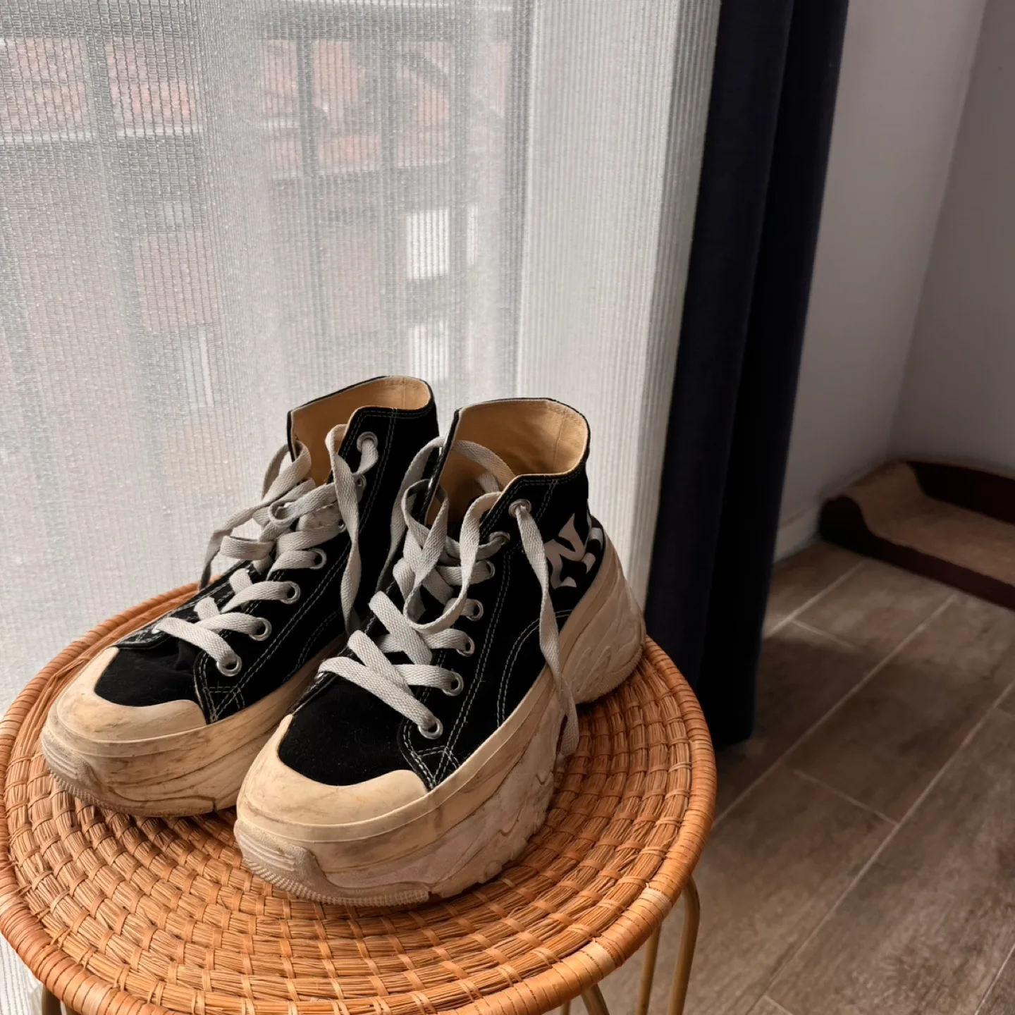 MLB 하이탑 리프트 스니커즈 240