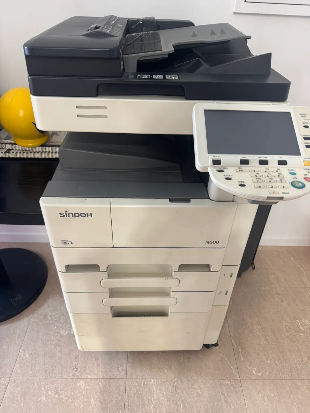 [가성비갑:중고]신도 N600 대형 프린터 부품용