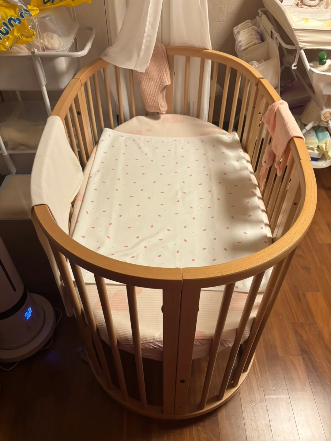 원형 아기침대(스토케 슬리피 아기침대 중고)