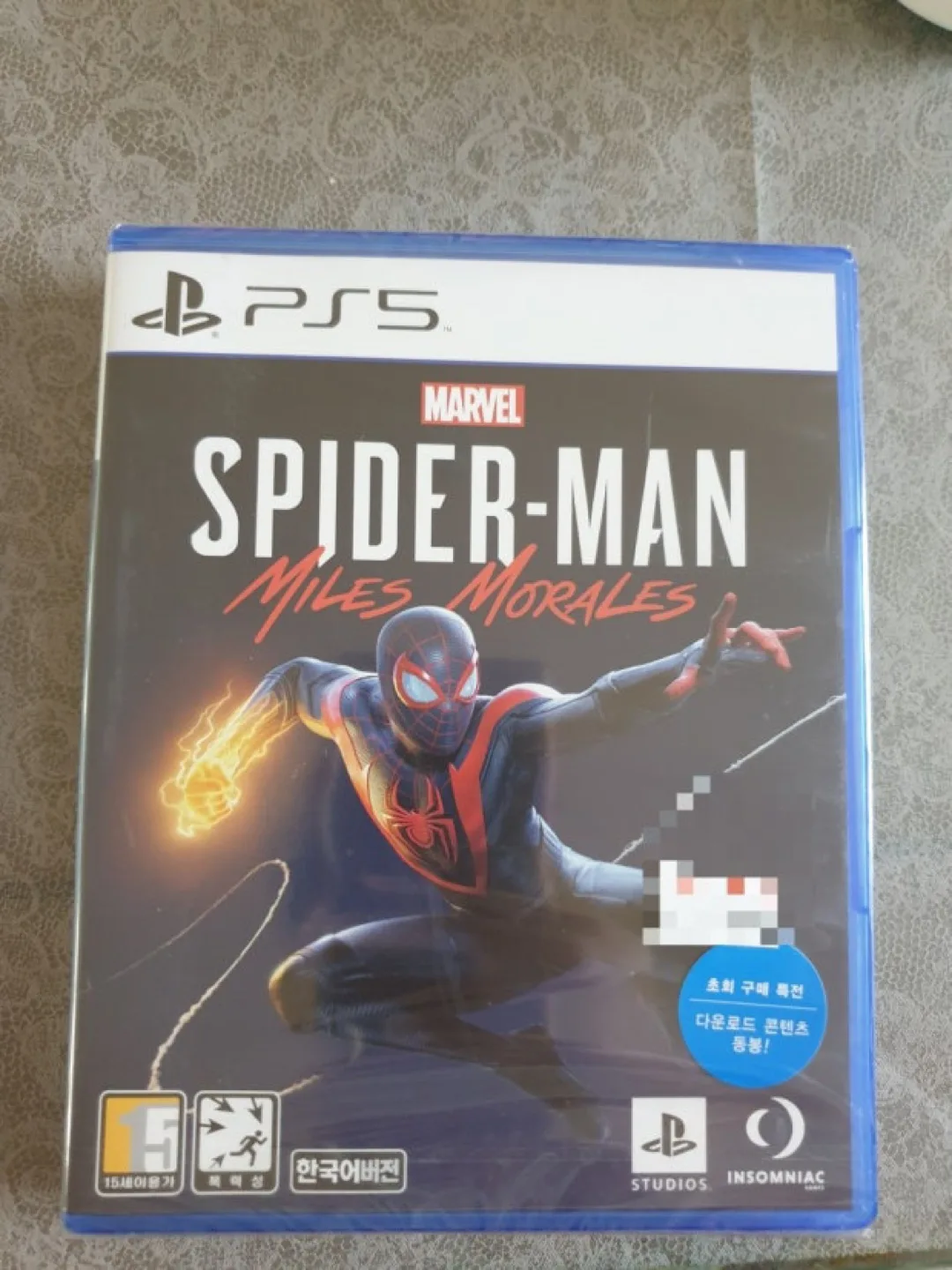 마블 스파이더맨 마일즈 모랄레스 PS5