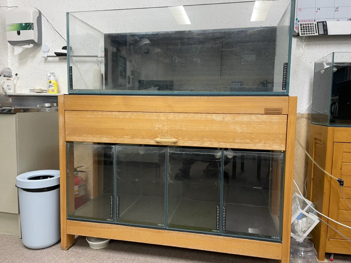 4자 광폭 1단 축양장 풀세트 나눔합니다