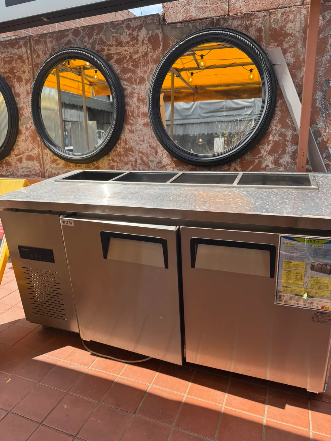 우성 냉장 샐러드바 중고