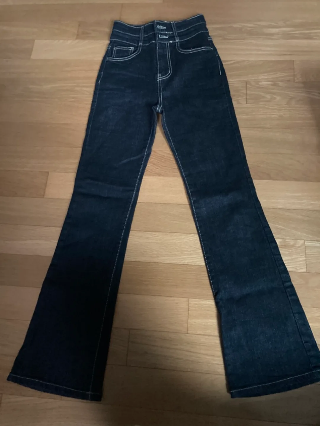 새상품 모디핏 하이웨스트 롱 팬츠 