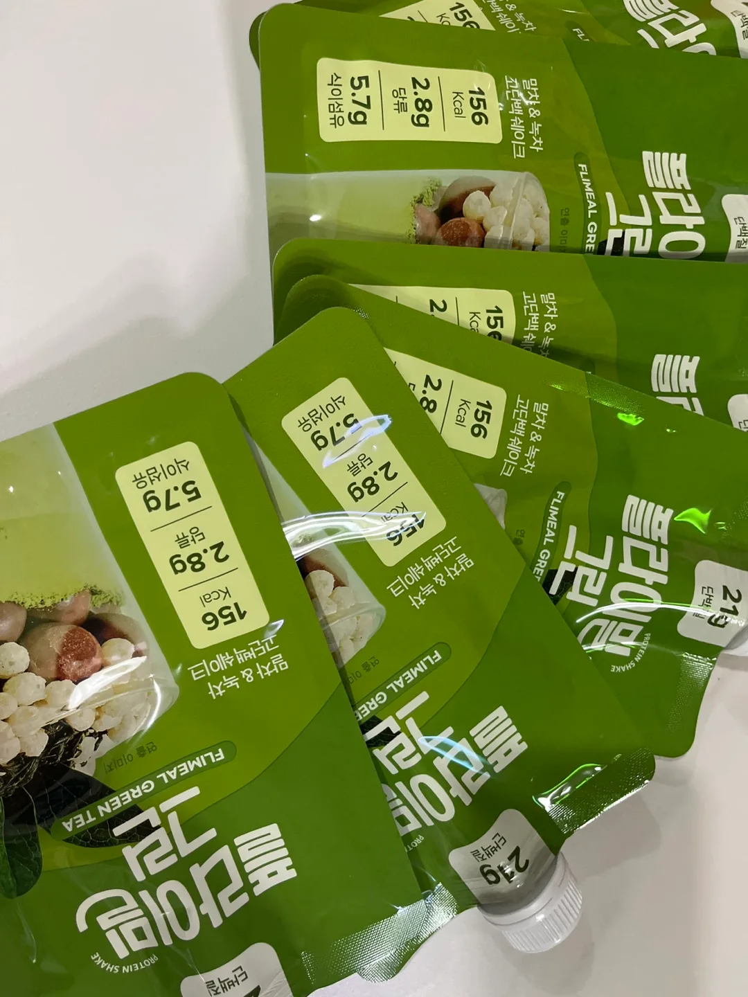 플라이밀 그린티 프로틴 쉐이크 6개