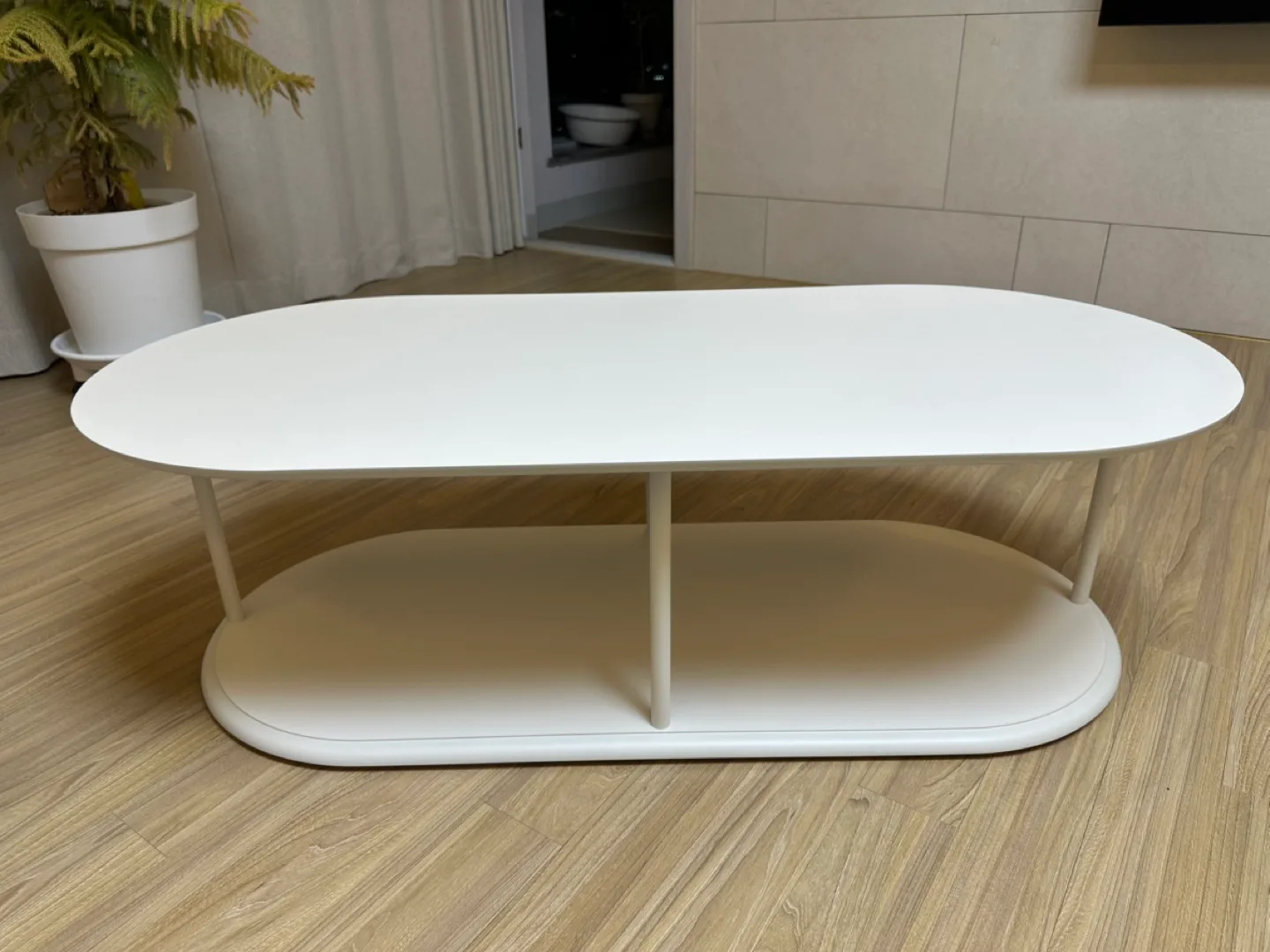 한샘 밀란 304 블랑 소파테이블 중고 팔아요~!