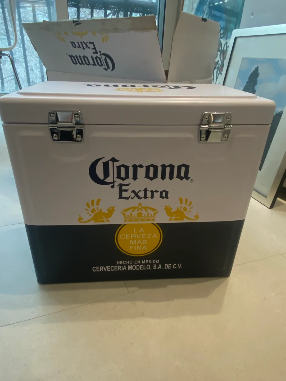 코로나 아이스박스