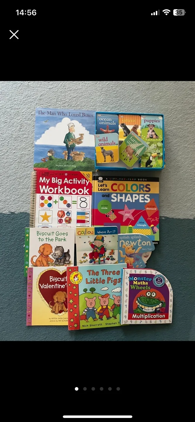 영어 그림책/이야기책/수개념 외 원서 일괄(새책+중고)