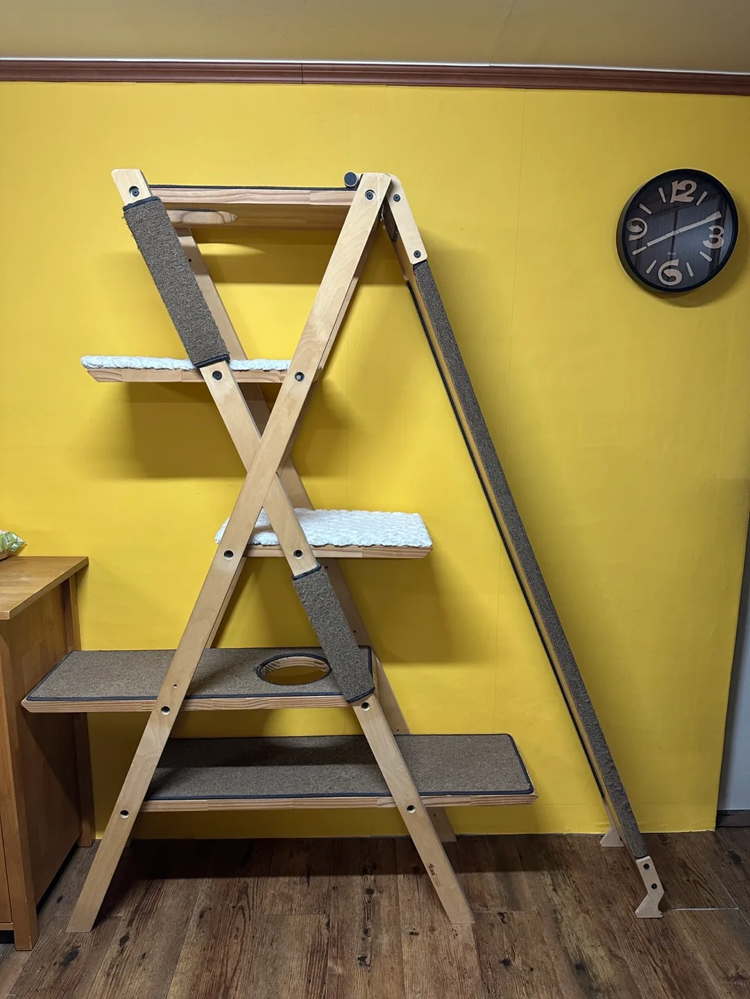 고양이 원목 캣타워 트릴로 DD 캣타워 + 래더