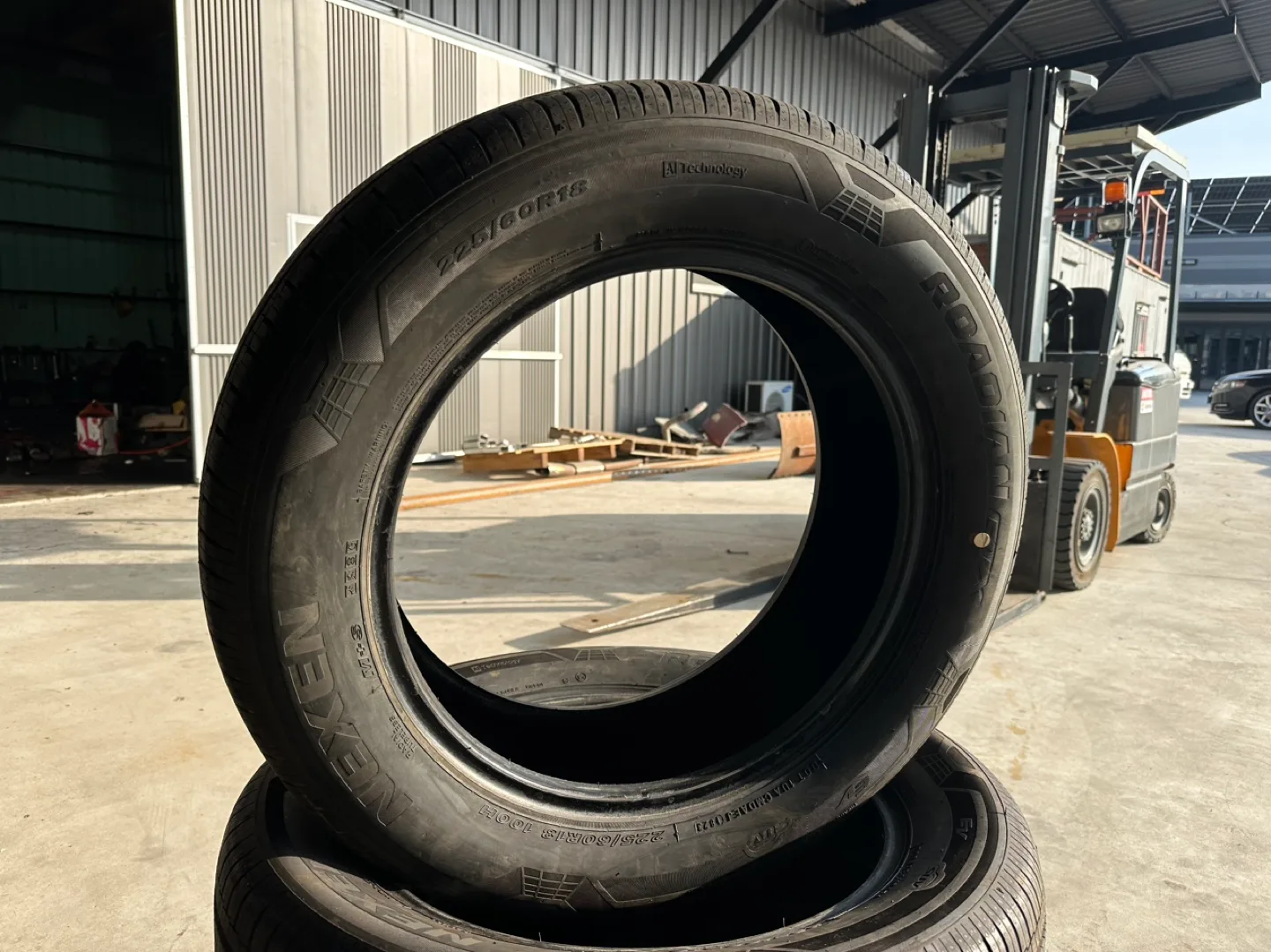 넥센 로디안 GTX EV 중고타이어 4개 225/60R18