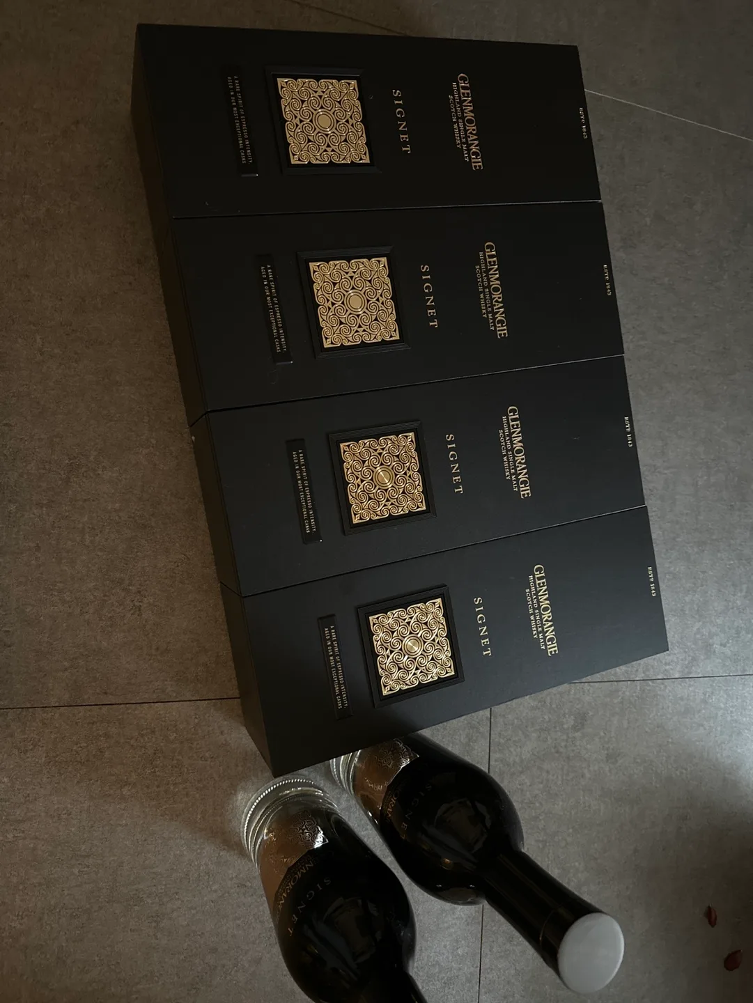 시그넷 위스키 공병 박스 판매