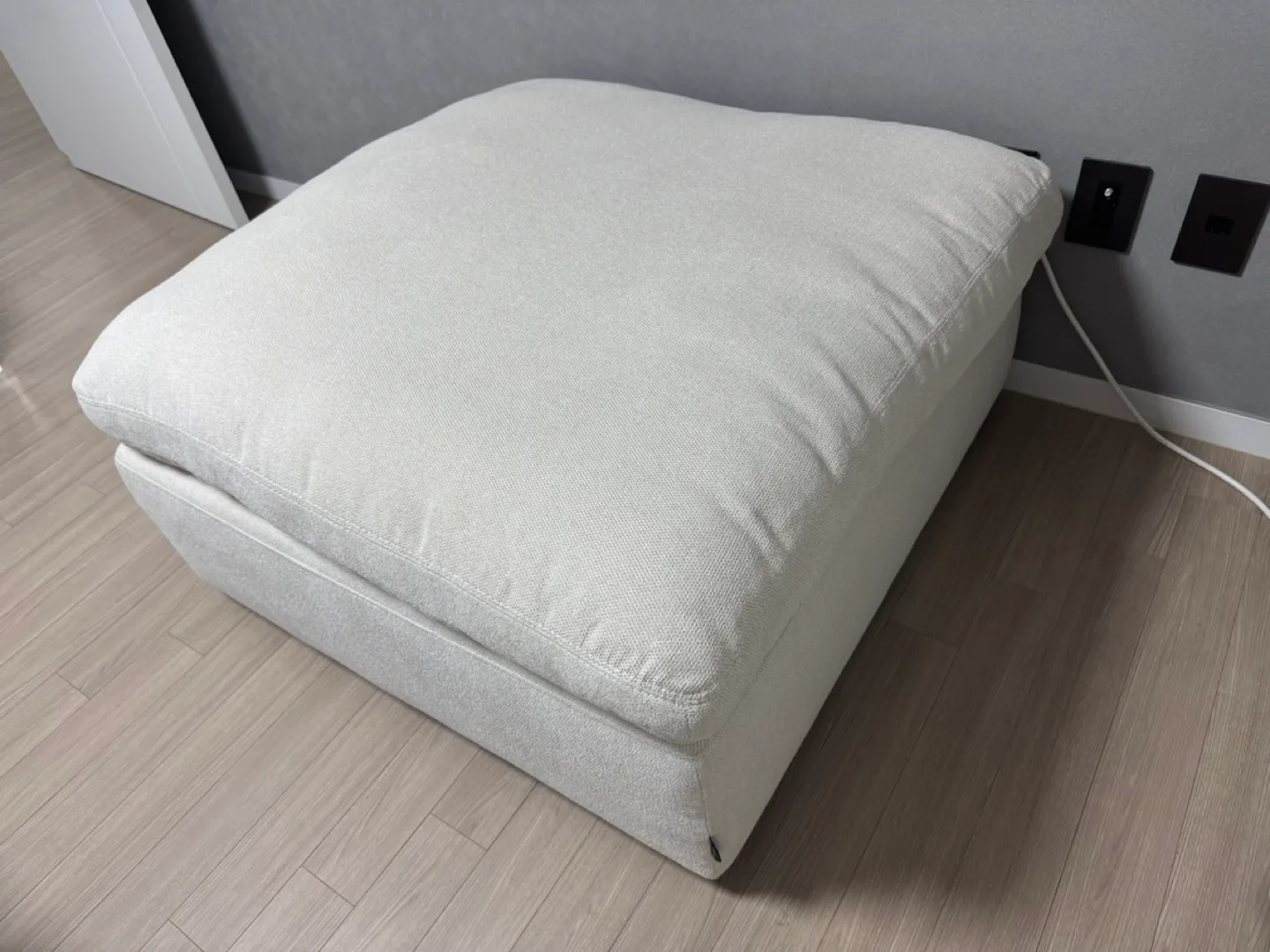 까사미아 캄포미니 모듈소파 오토만_아이보리 중고