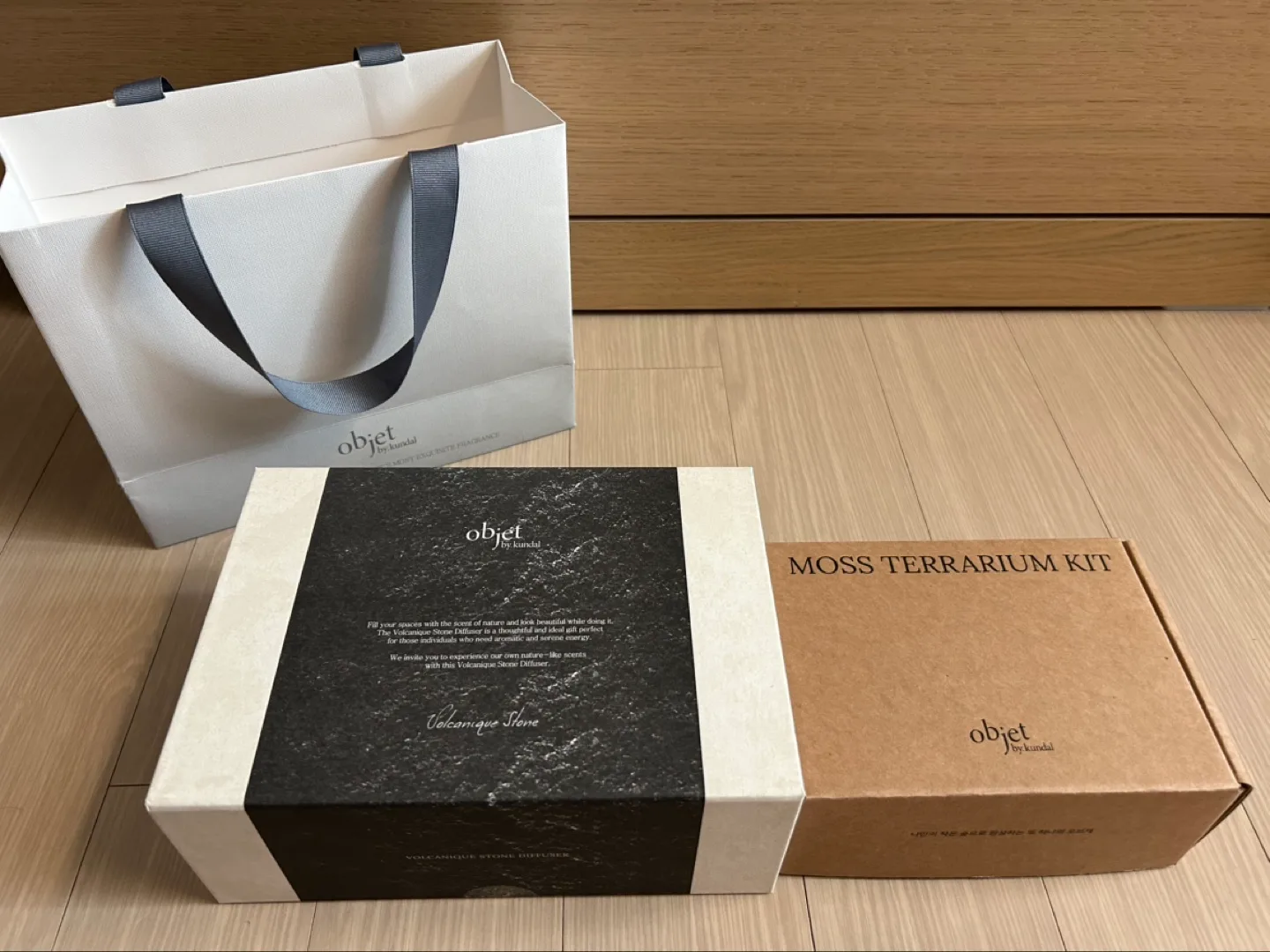 (새상품 / 개업선물) 쿤달 디퓨저 - objet 테라리움 키트 세트