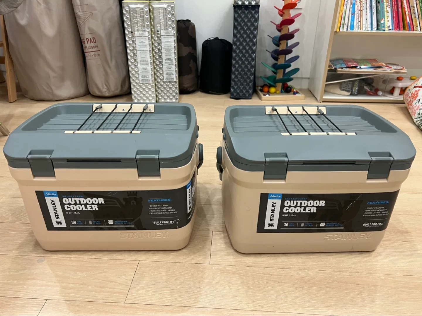 스탠리 아이스박스 15L 베이지색 40,000원