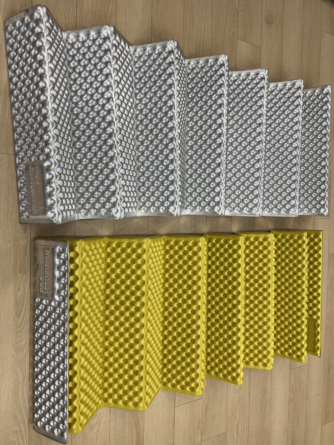 써머레스트 지라이트솔 R V2 라이몬/실버 백패킹 매트 2개보유