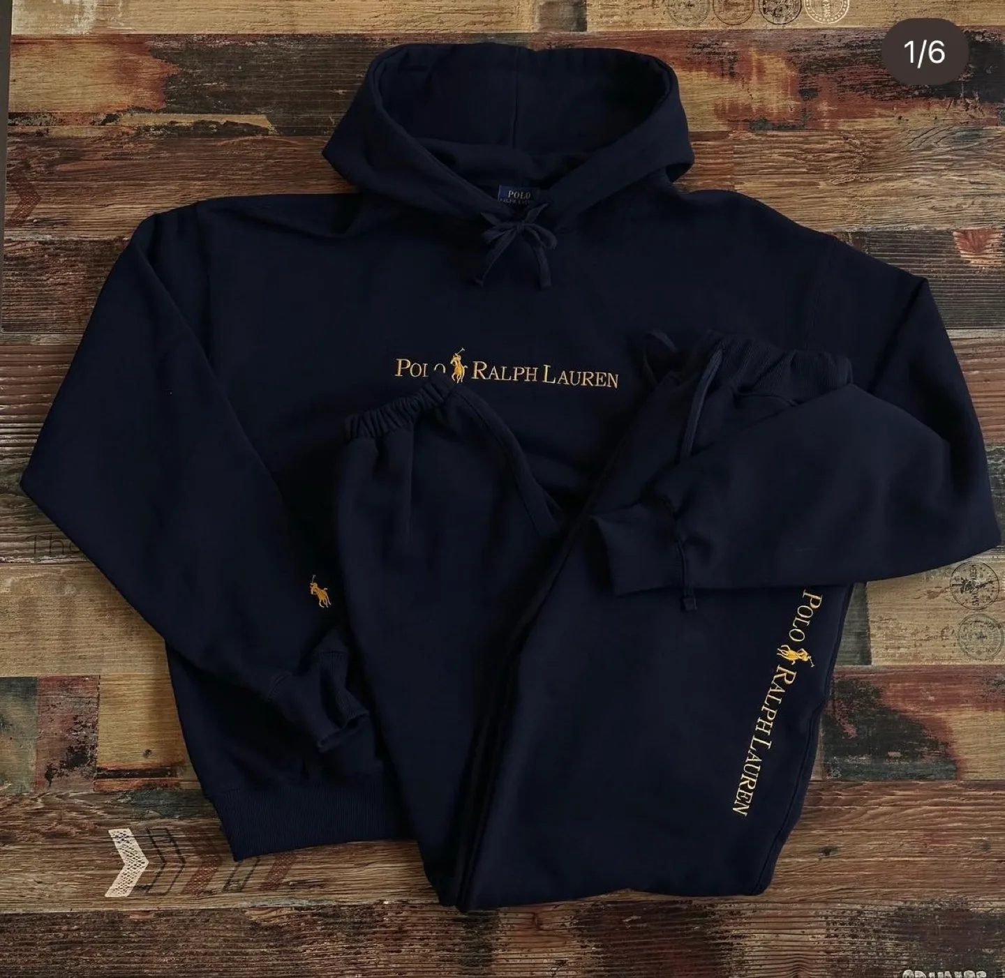 폴로 네이비 후드티 xl 중고 s급