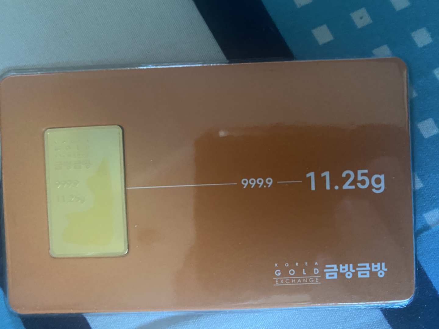 한국금거래소 골드바 11.25g