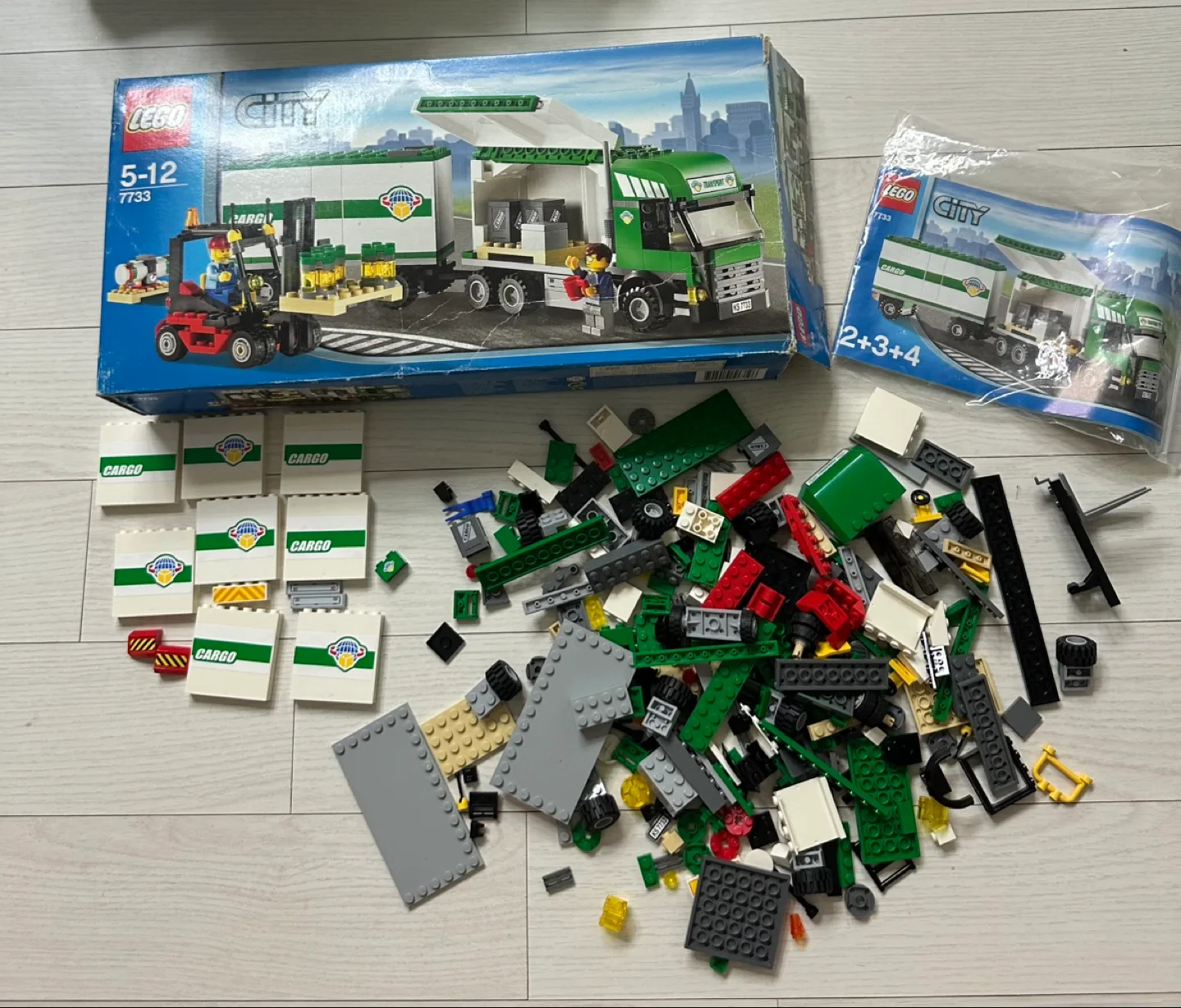 레고 올드 시티 7733 중고 판매