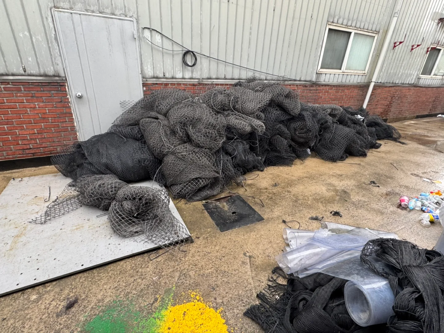 중고 야구 그물 나눔합니다