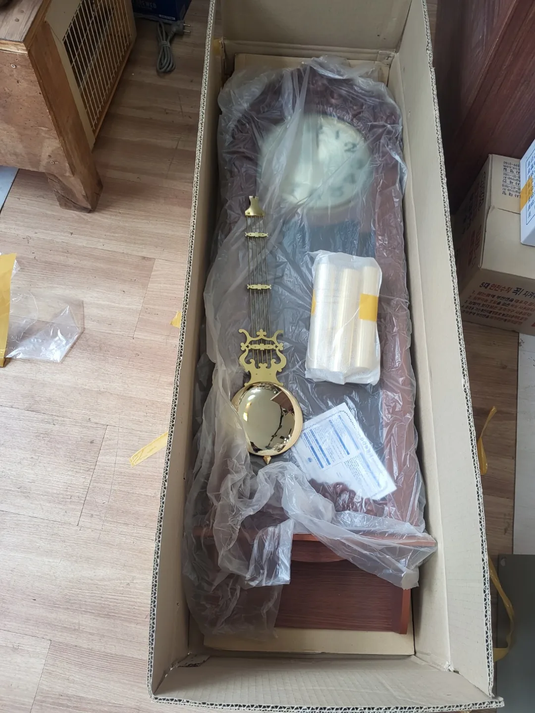 괘종 벽시계 ( 새상품)