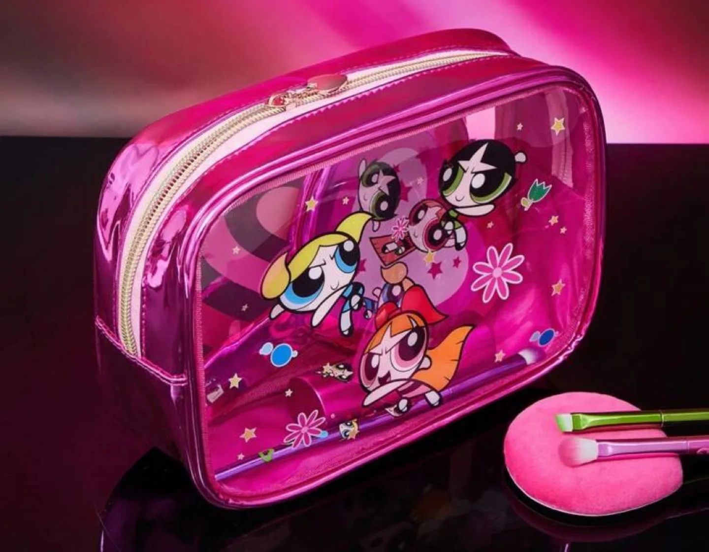 파워퍼프걸 화장품 파우치