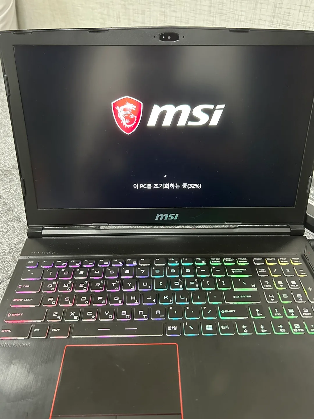 MSI고사양노트북GE63노트북팝니다