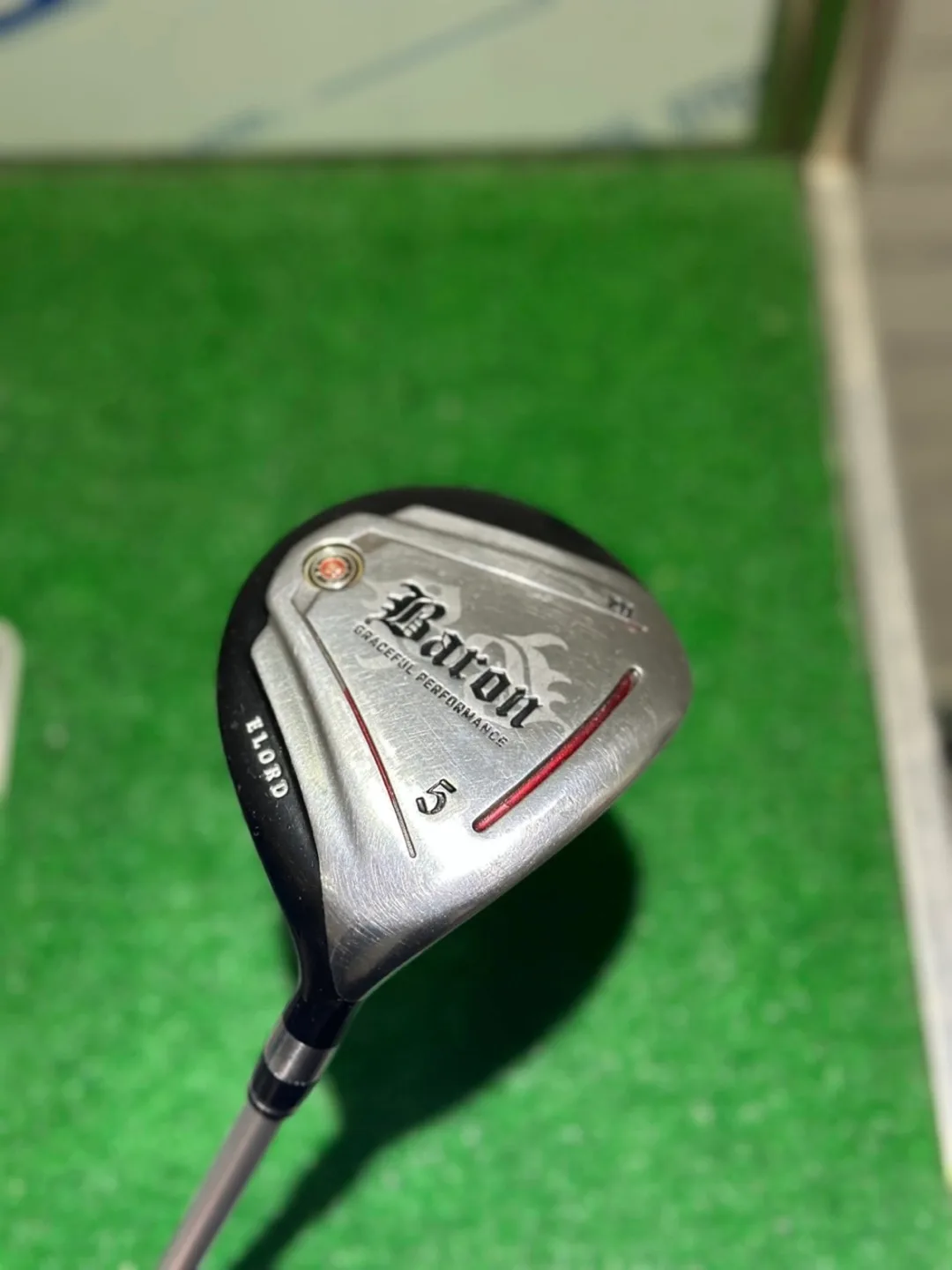 [중고] ELORD 남성 5번우드 SR 헤드커버포함