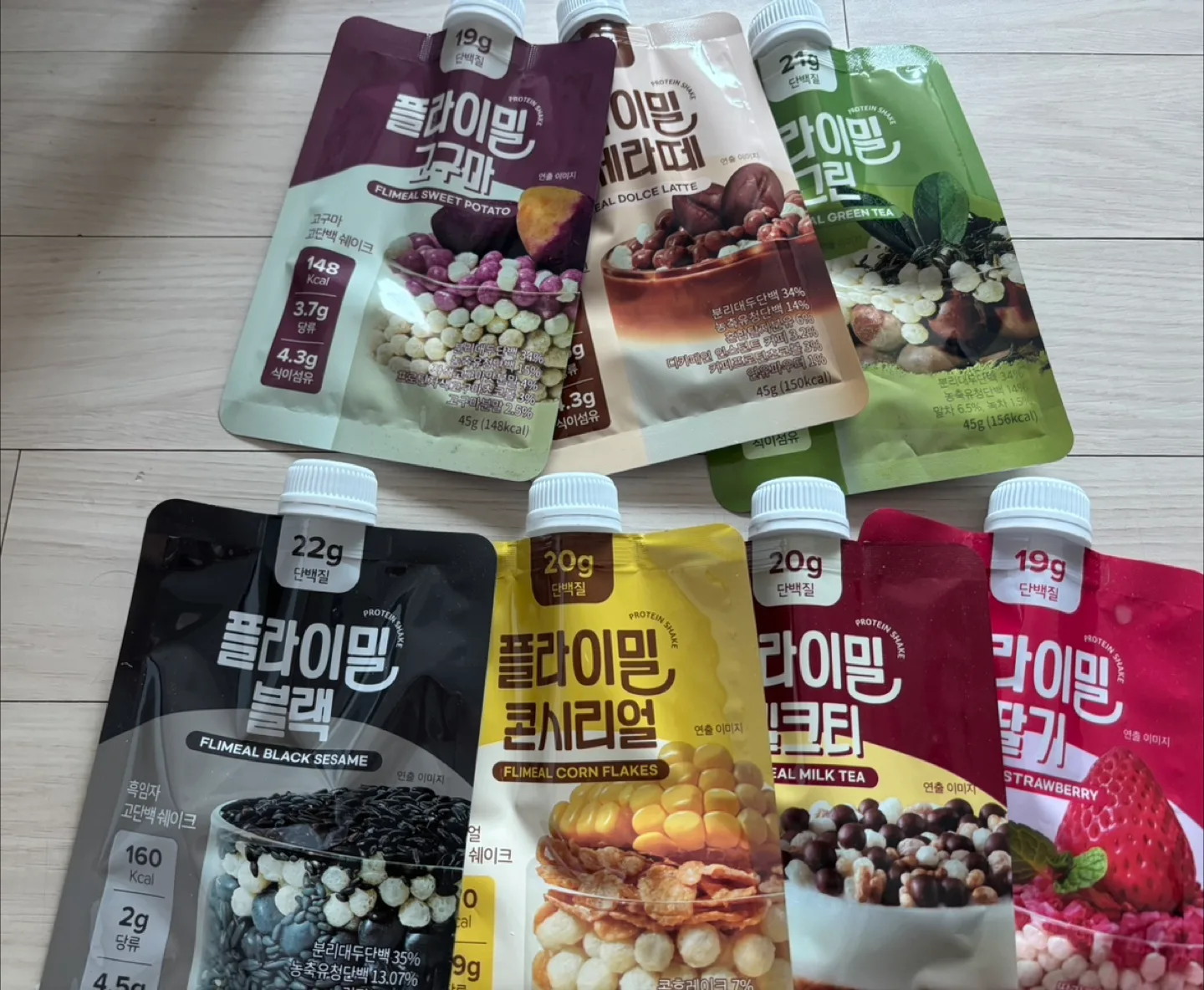 플라이밍 단백질 쉐이크 7개