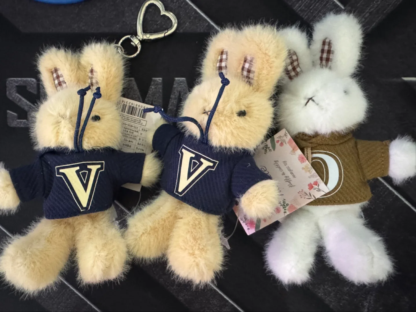 레보니 토끼 인형 키링 새상품