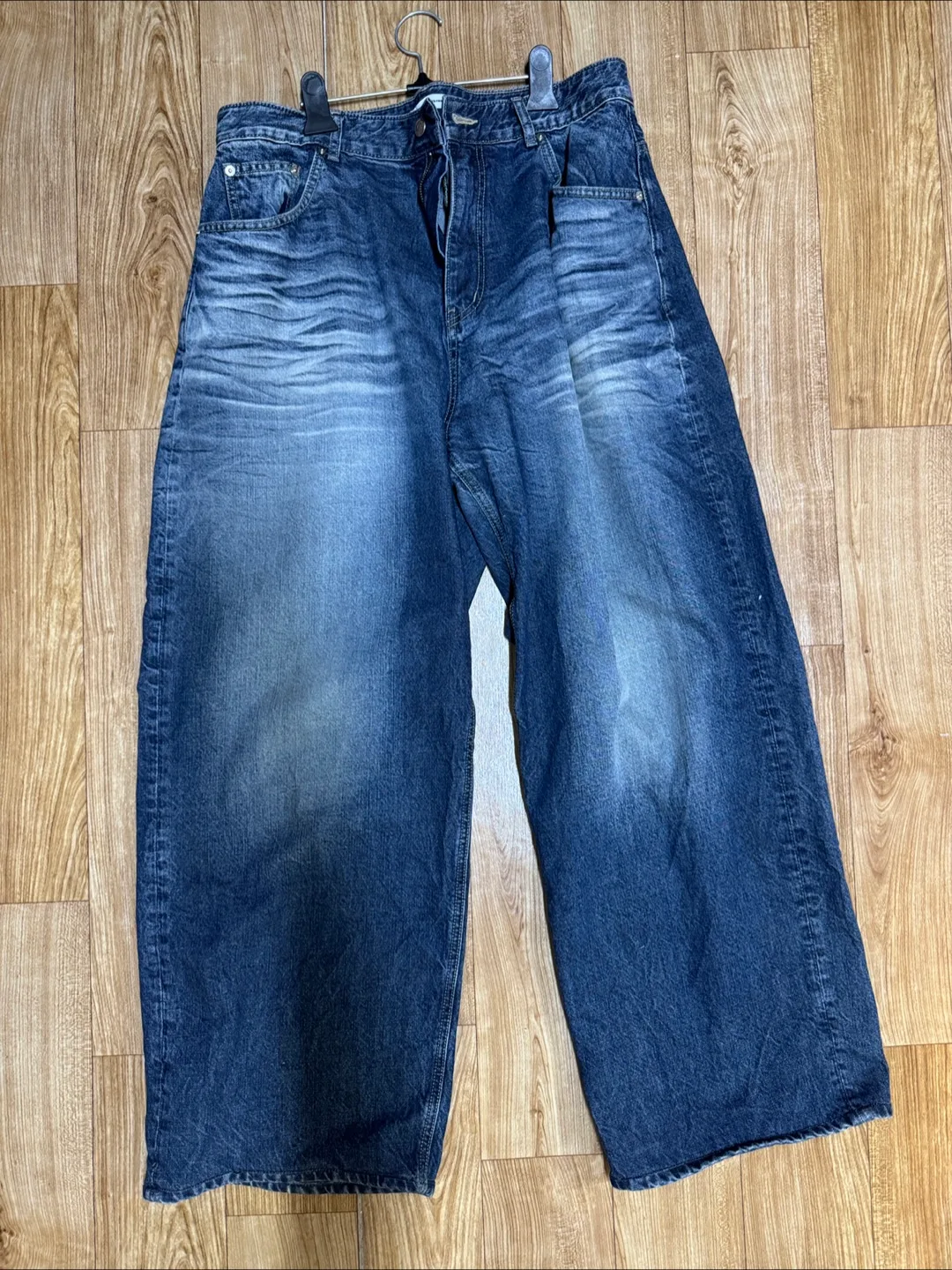 와이드 데님 팬츠