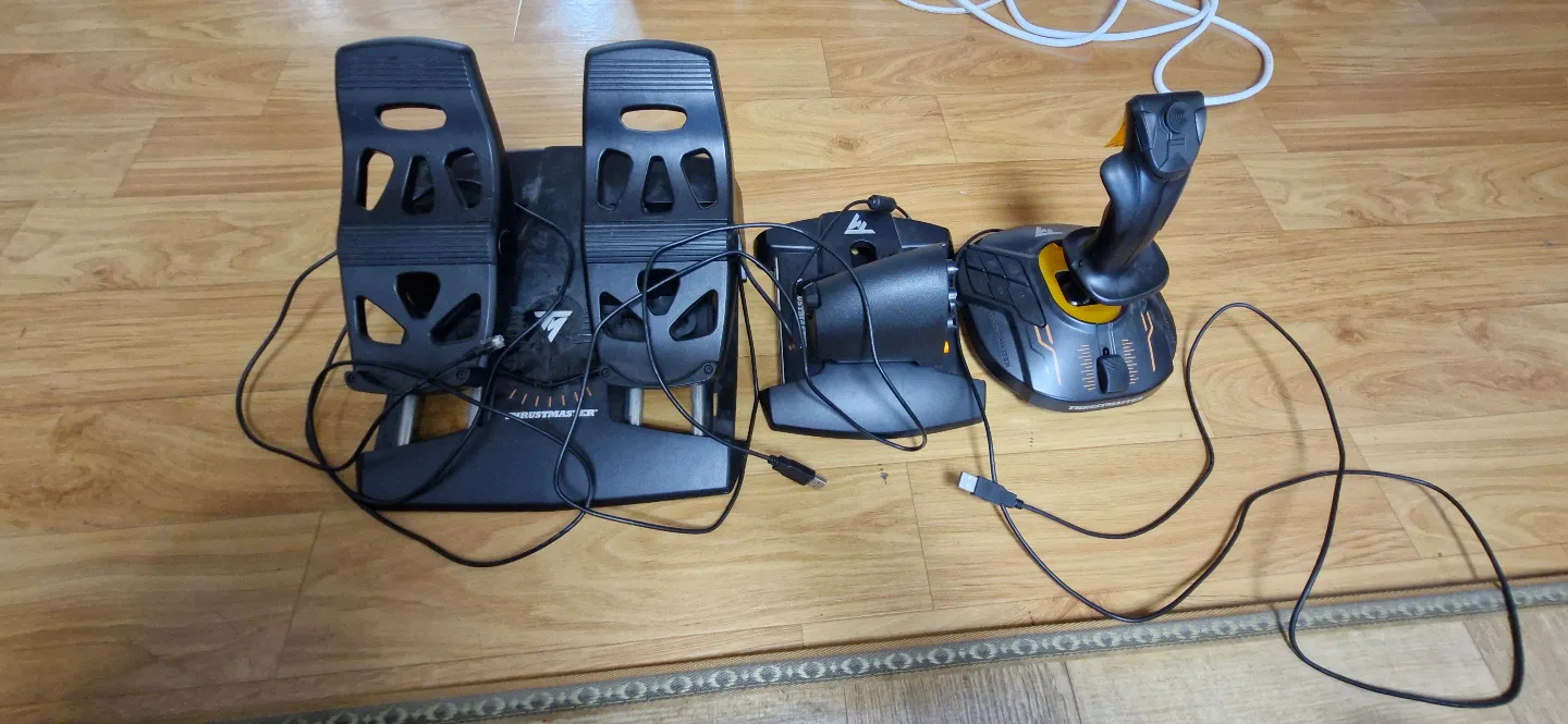 Thrustmaster HOTAS 세트 판매 (비행시뮬레이터)
