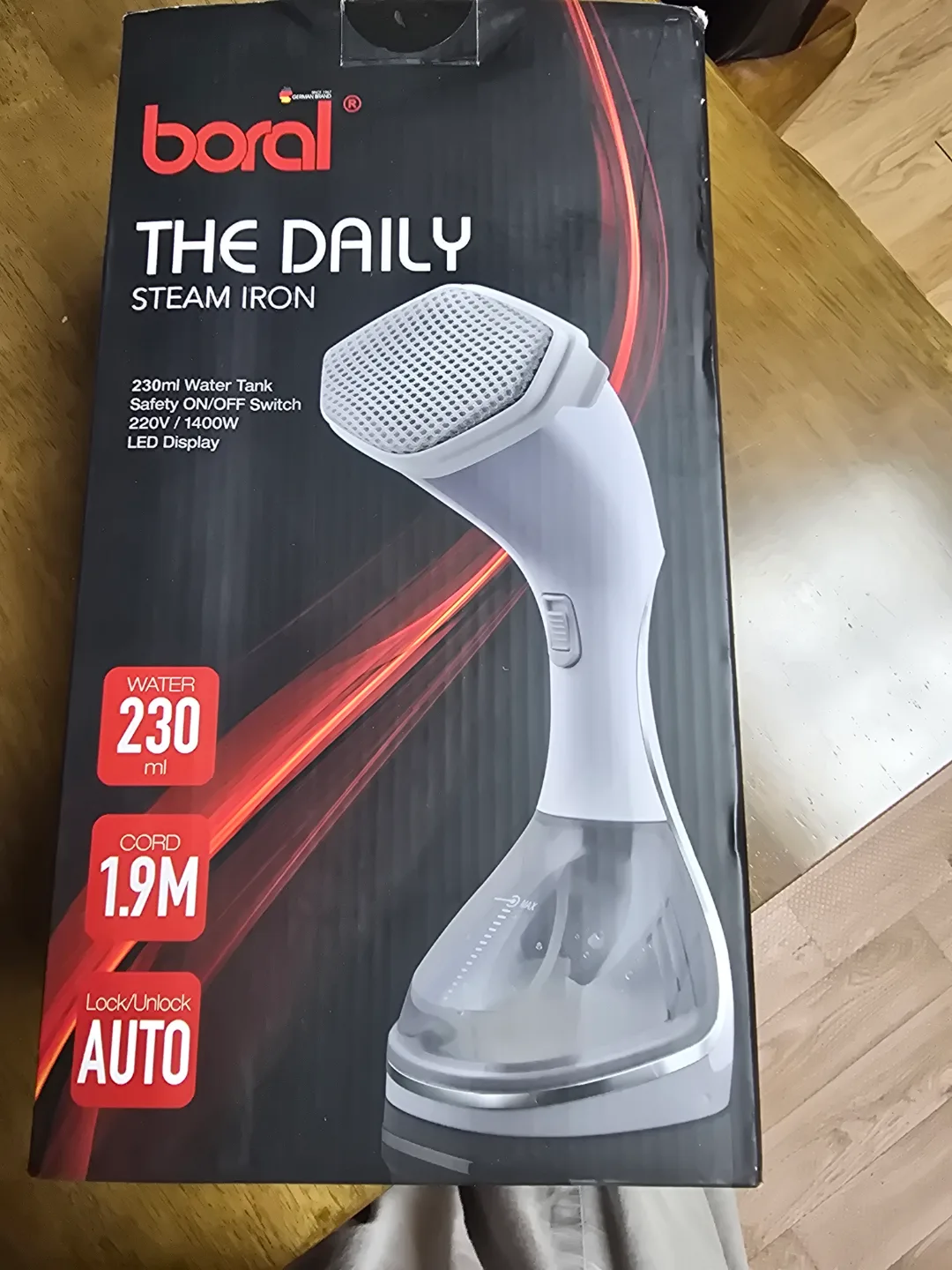 보랄 더 데일리 스팀 다리미