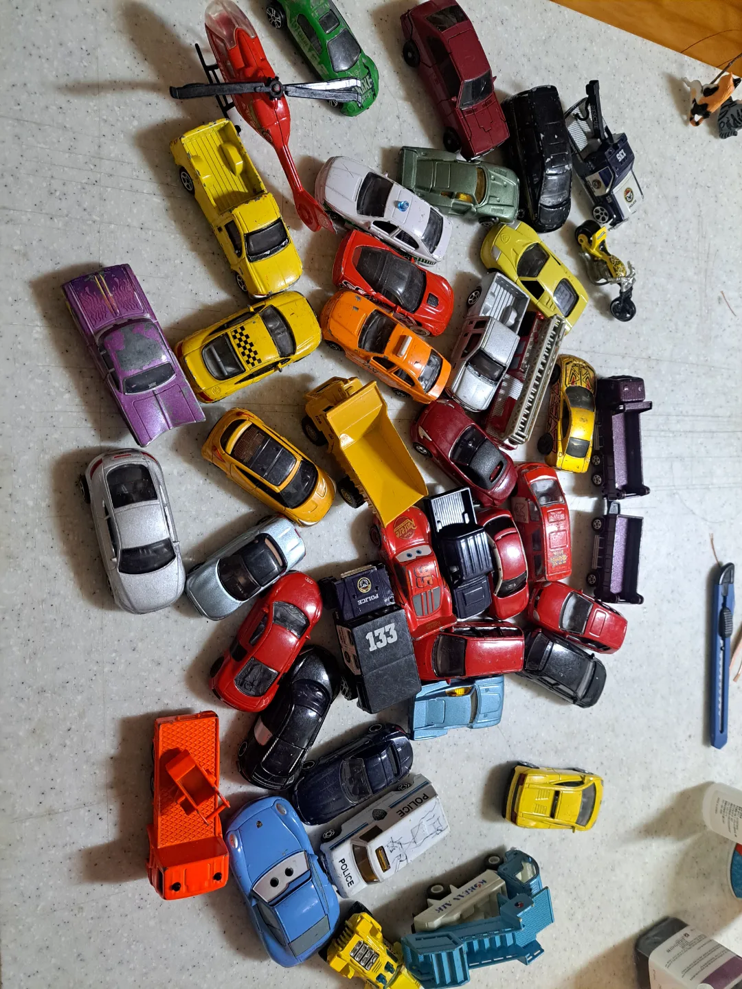 중고 미니카 41개