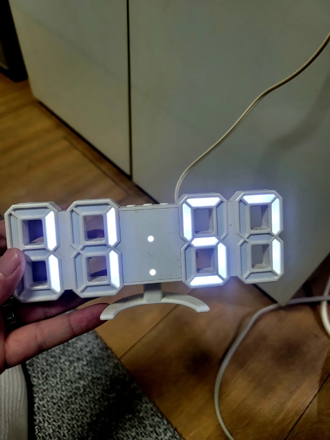 디지털 탁상 시계 한개 무료 나눔 중고