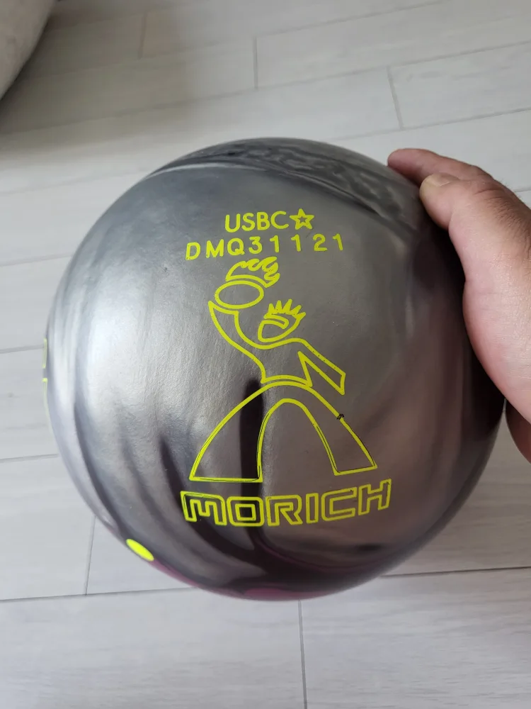 (중고)볼링공 모리츠 리브 알지 소프트 훅볼 14파운드