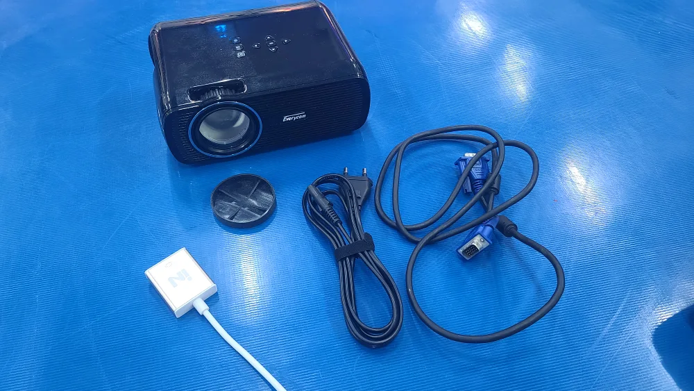 캠핑용 빔프로젝트