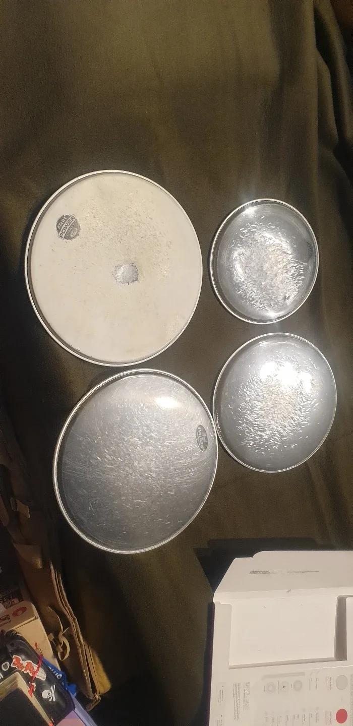 중고 드럼헤드세트