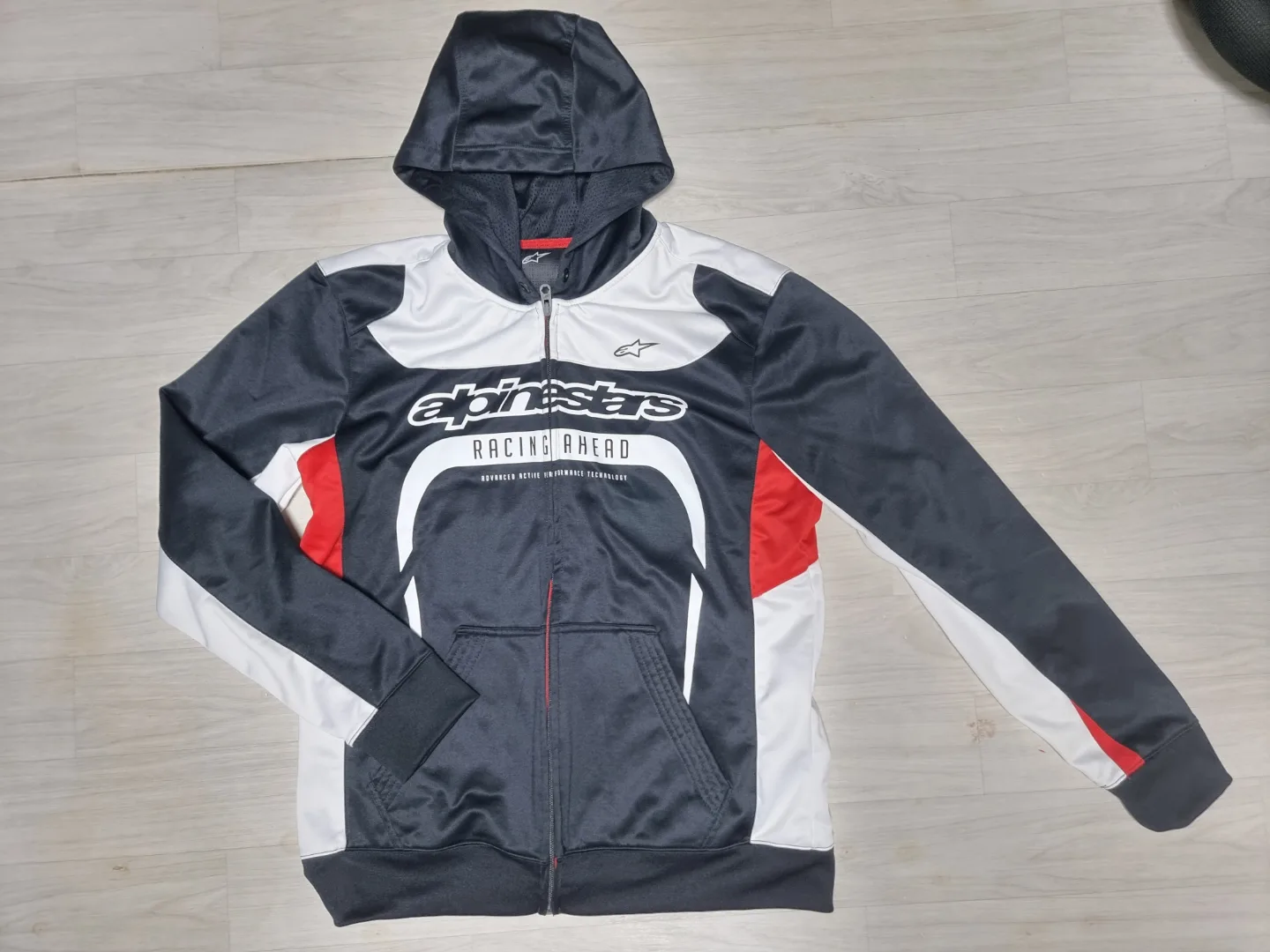 [중고]알파인스타 후드집업 L사이즈