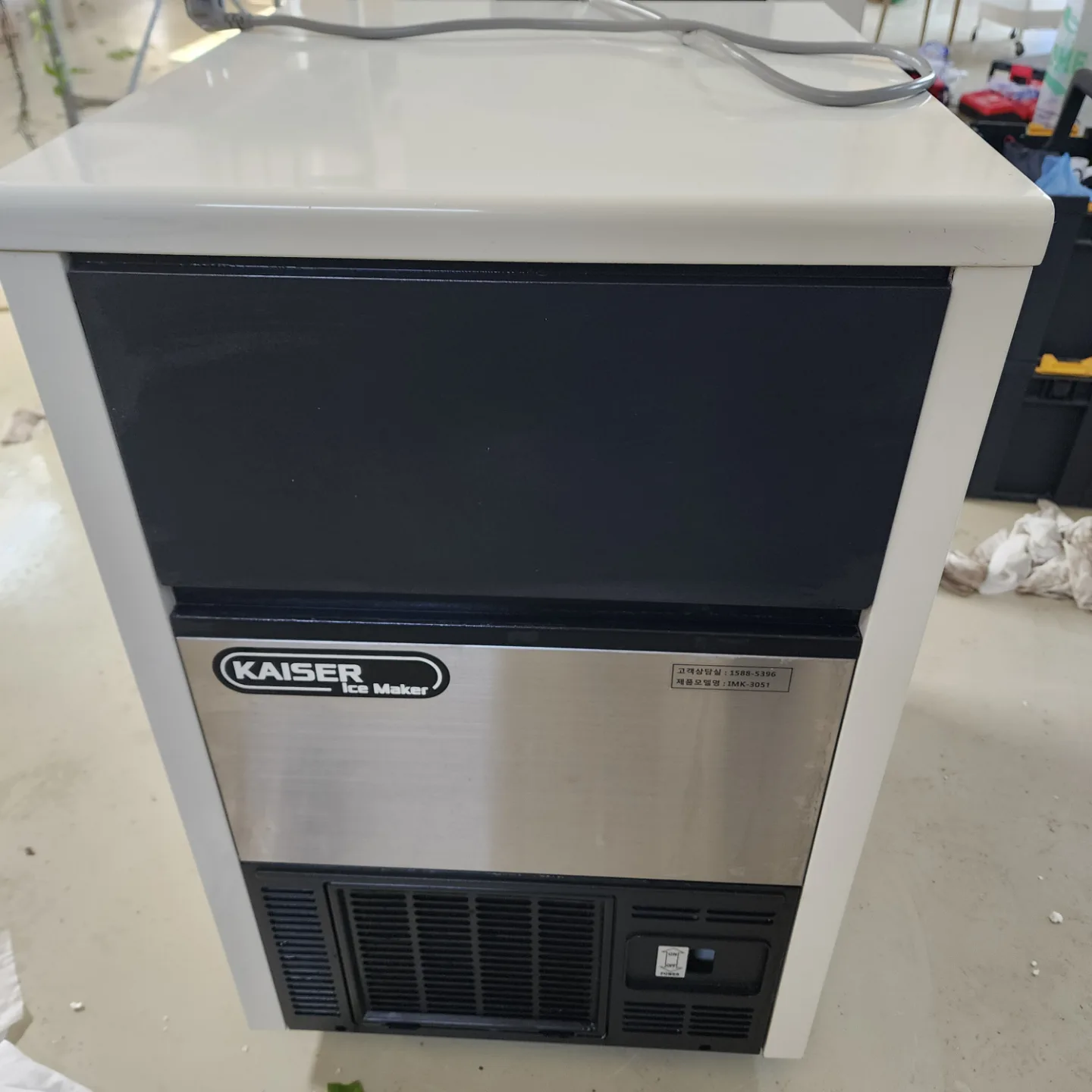 2022년 깨끗한 카이저 IMK-3051 제빙기 50kg
