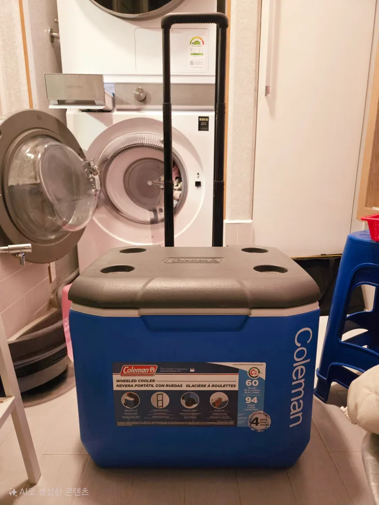 캠핑용 콜맨 아이스박스