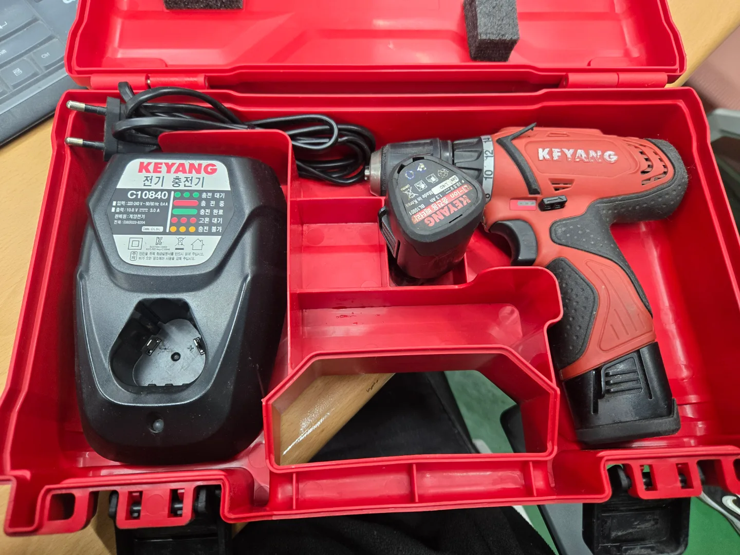 중고 계양 DD-1202L-2 충전 드릴 판매합니다