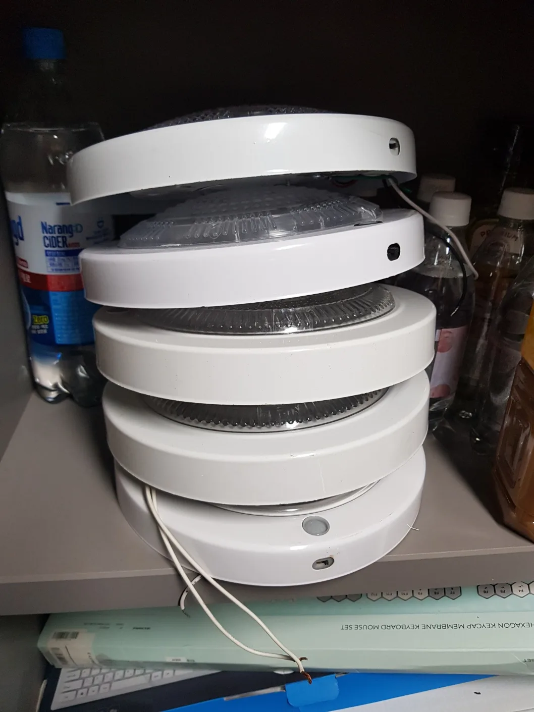 엘이디 센서등 중고 상태께끗함