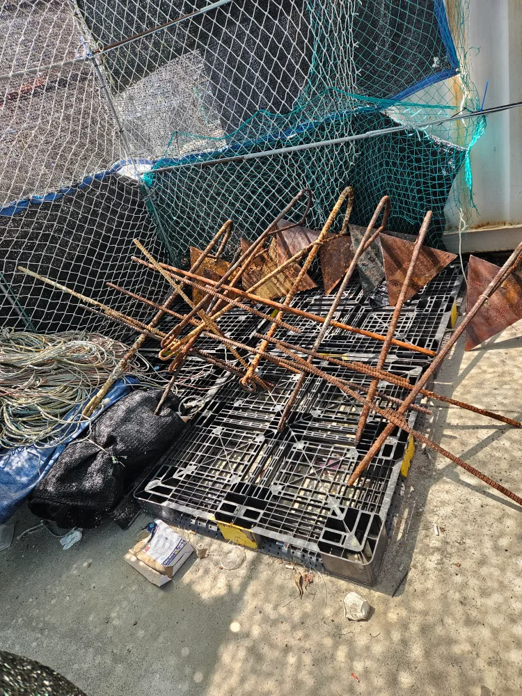 닻 중고 9개 묶음팜.