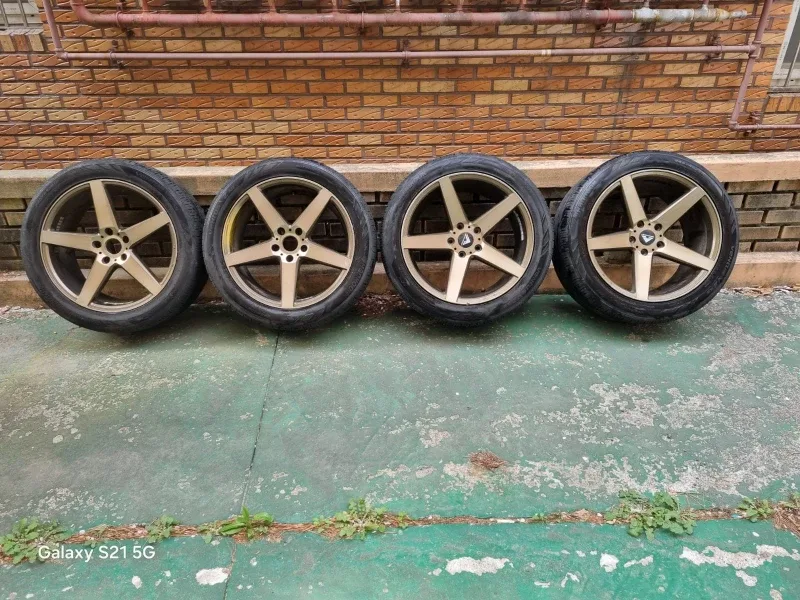 중고휠 4개 세트