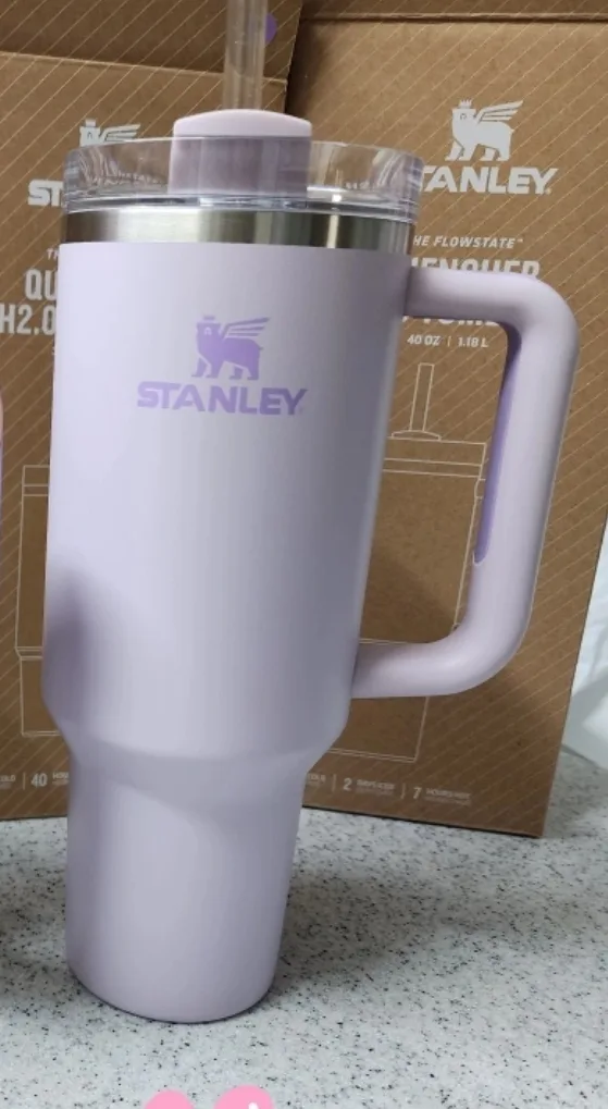 STANLEY 퀀처 H2.0 텀블러 1.18L 보라색(새제품)
