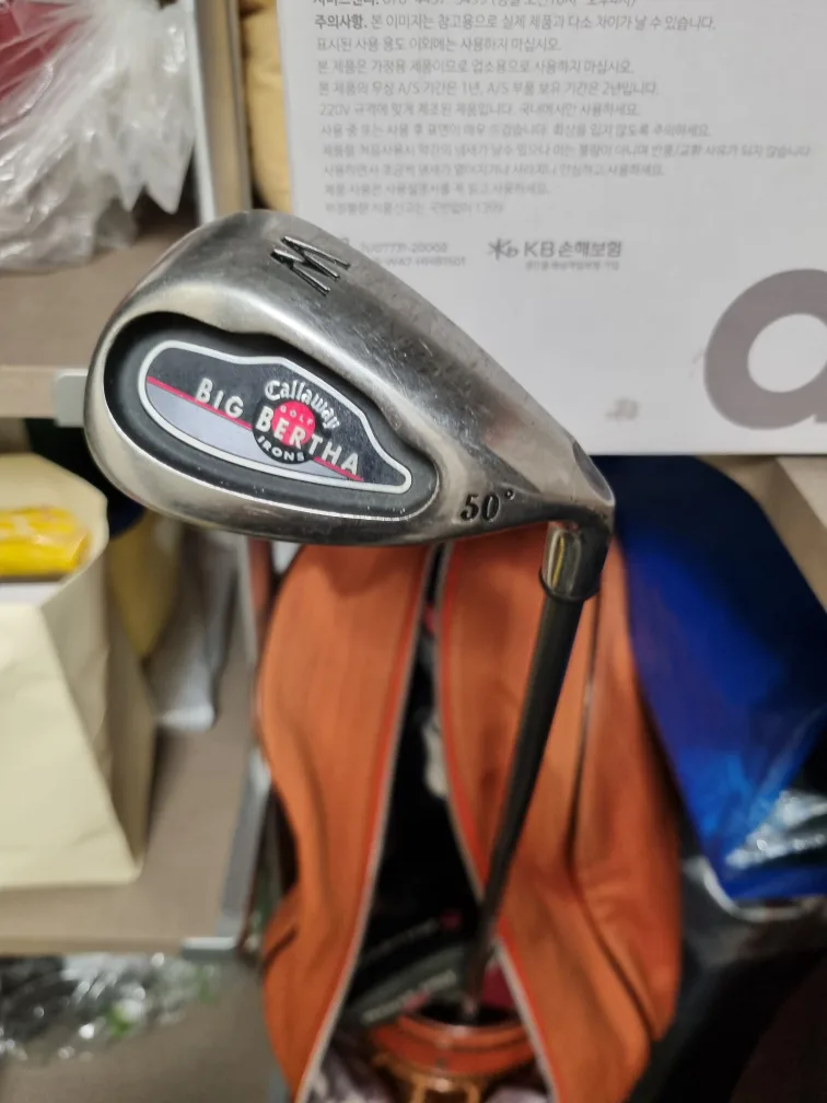 골프가방. 보스턴백 골프채