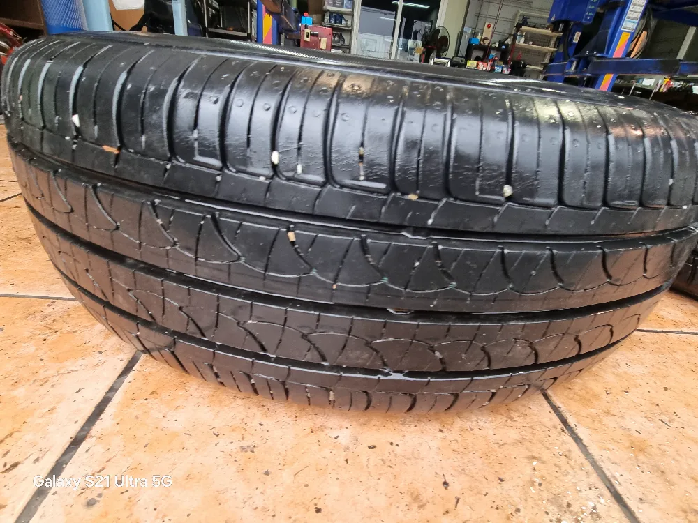 중고 타이어 휠 세트