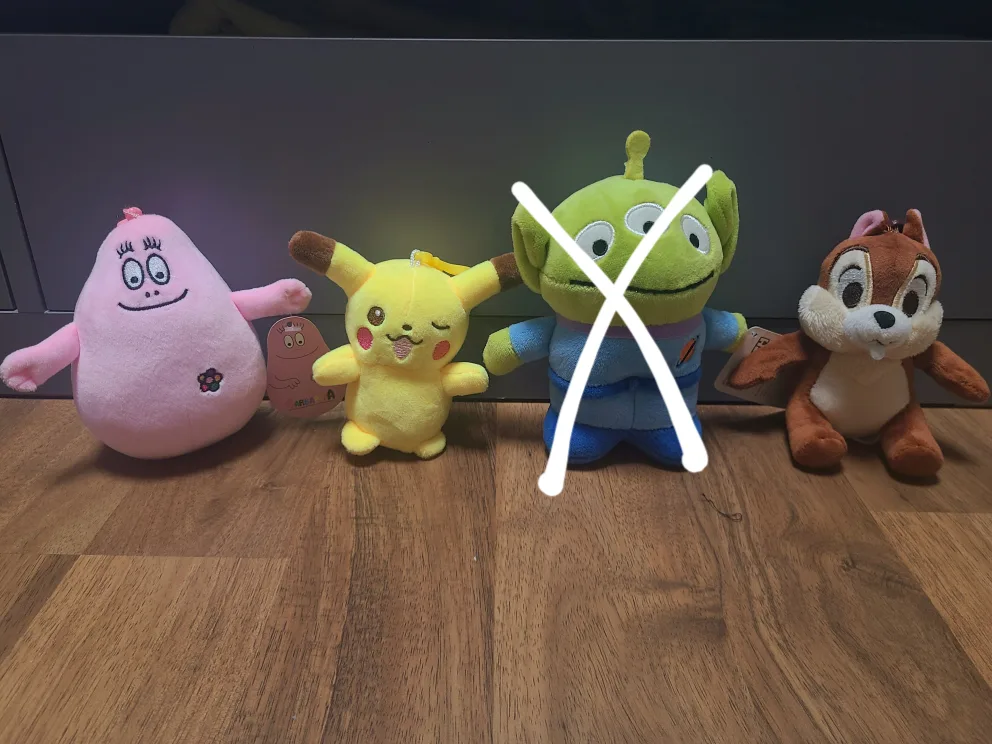 바바파파/피카츄/칩앤데일 인형🧸